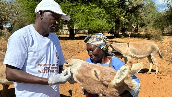 World water day 2024 in the village of Nuu, Kenya